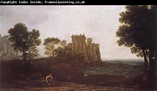 Claude Lorrain Landscape with Psyche outside the Palace of Cupid